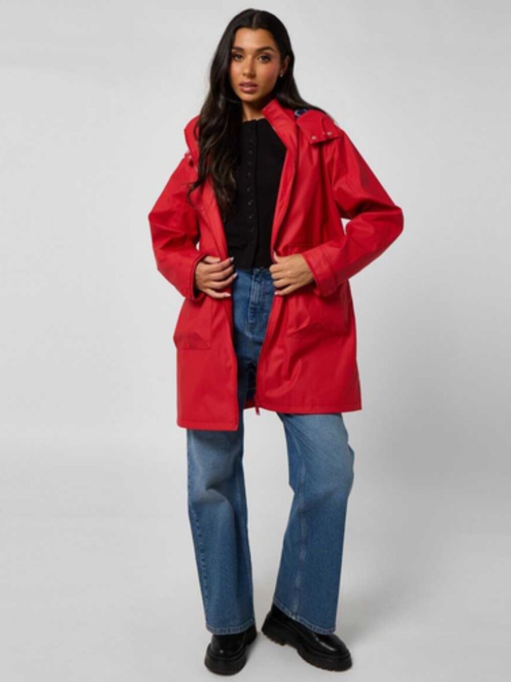 Geox Airwell Respira Raincoat With Removable Hood - Size 6